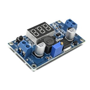 LM2596 2A Buck Step-down Power Converter Module DC 4 ~ 40 to 1.3-37V LED Voltmeter