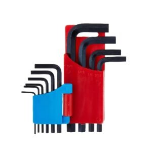 Taparia KHI-10V Steel 10 Allen Key Set with Black Finish Hanger Packing