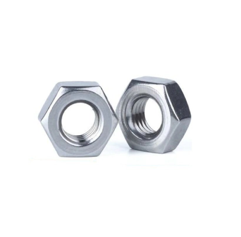EasyMech M4 SS Stainless Steel Hex Nuts (50 Pcs)