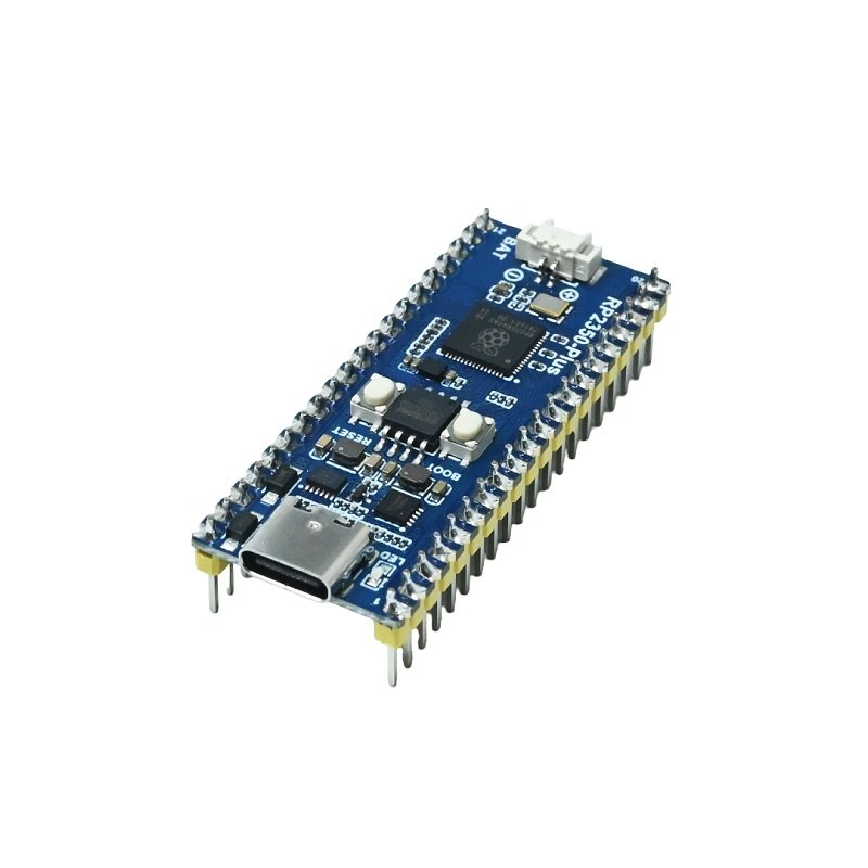 Waveshare RP2350-Plus-16MB-M Development Board, A Low-cost, High-performance Pico-like MCU Board Based On Raspberry Pi RP2350A Dual-core & Dual-architecture Microcontroller with pre-soldered header