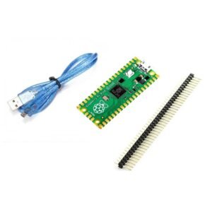 Raspberry PI Pico with Headers and Micro USB Cable