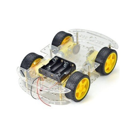 65mm Robot Wheel for BO Motors (Yellow), Durable & Lightweight
